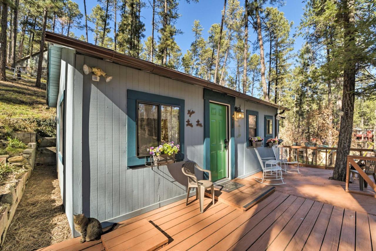 Ruidoso Cabin With Decks About 1 Mi To Downtown! Exterior foto