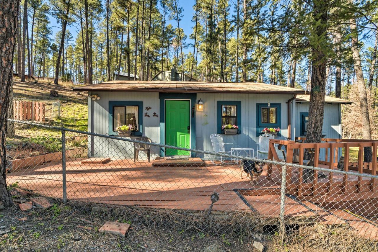 Ruidoso Cabin With Decks About 1 Mi To Downtown! Exterior foto