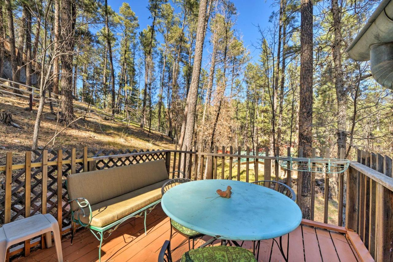 Ruidoso Cabin With Decks About 1 Mi To Downtown! Exterior foto