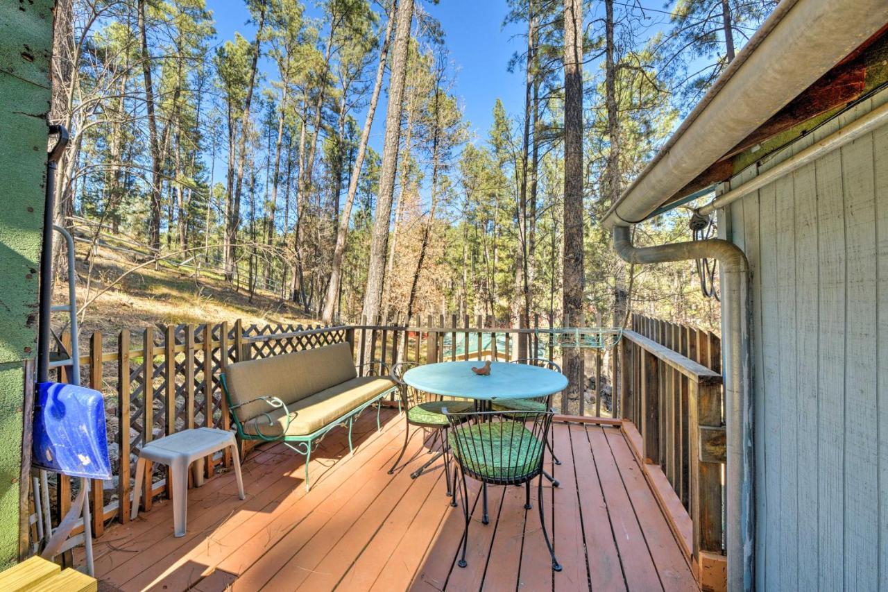 Ruidoso Cabin With Decks About 1 Mi To Downtown! Exterior foto